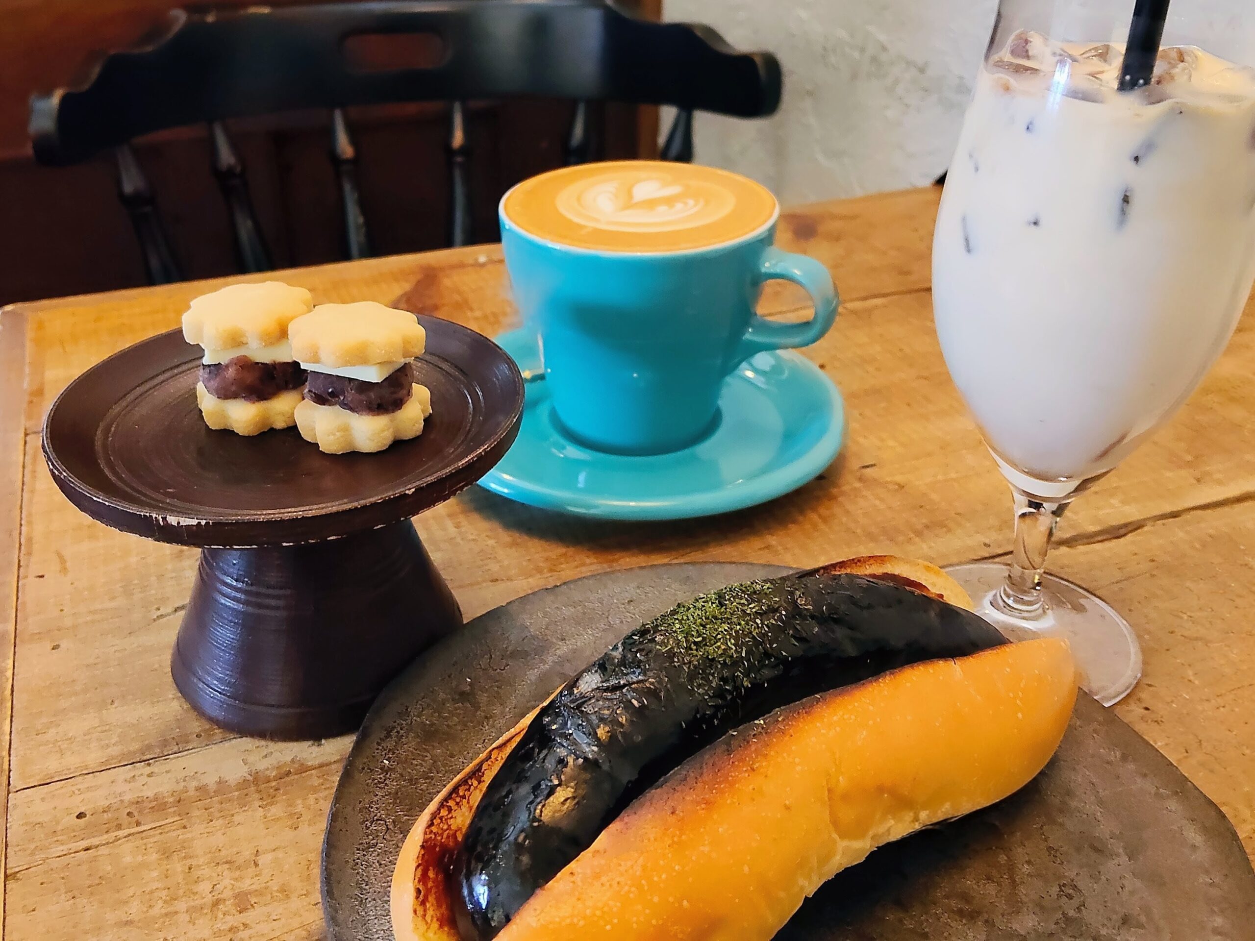 あんバタースコーン＆深煎りホットドッグ